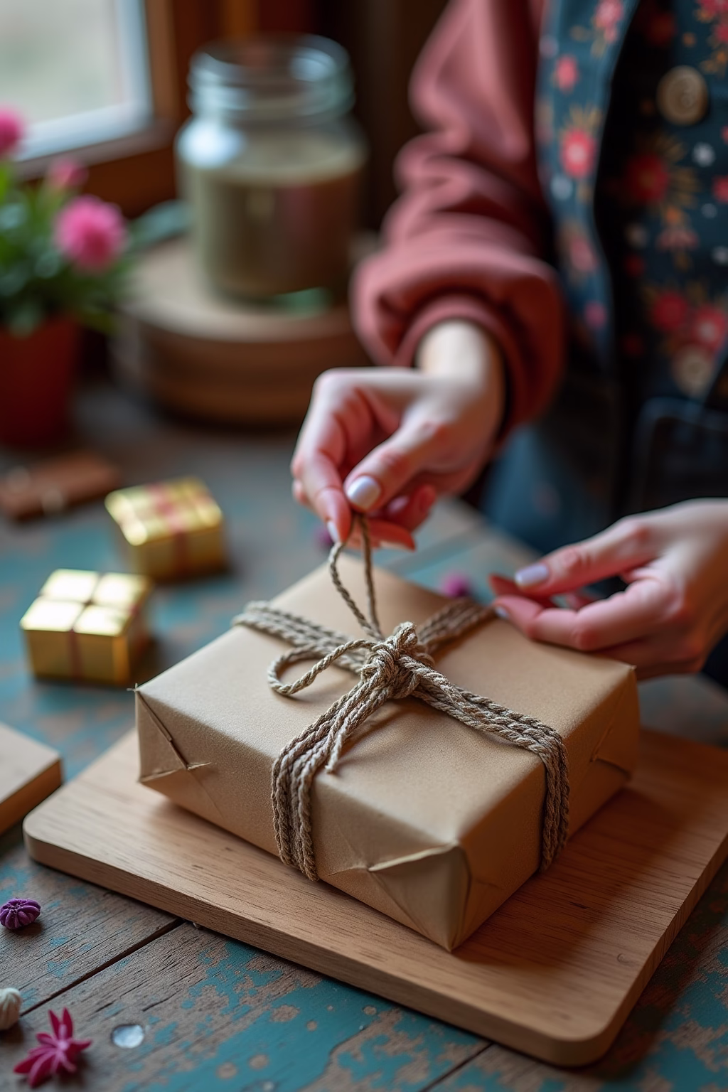 geschenk basteln outline 8