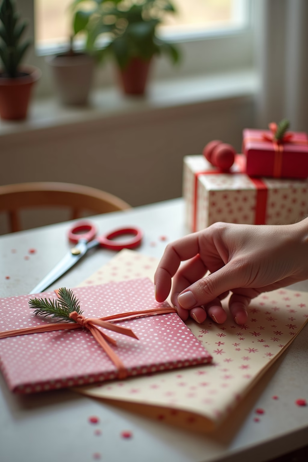 geschenk einpacken outline 1