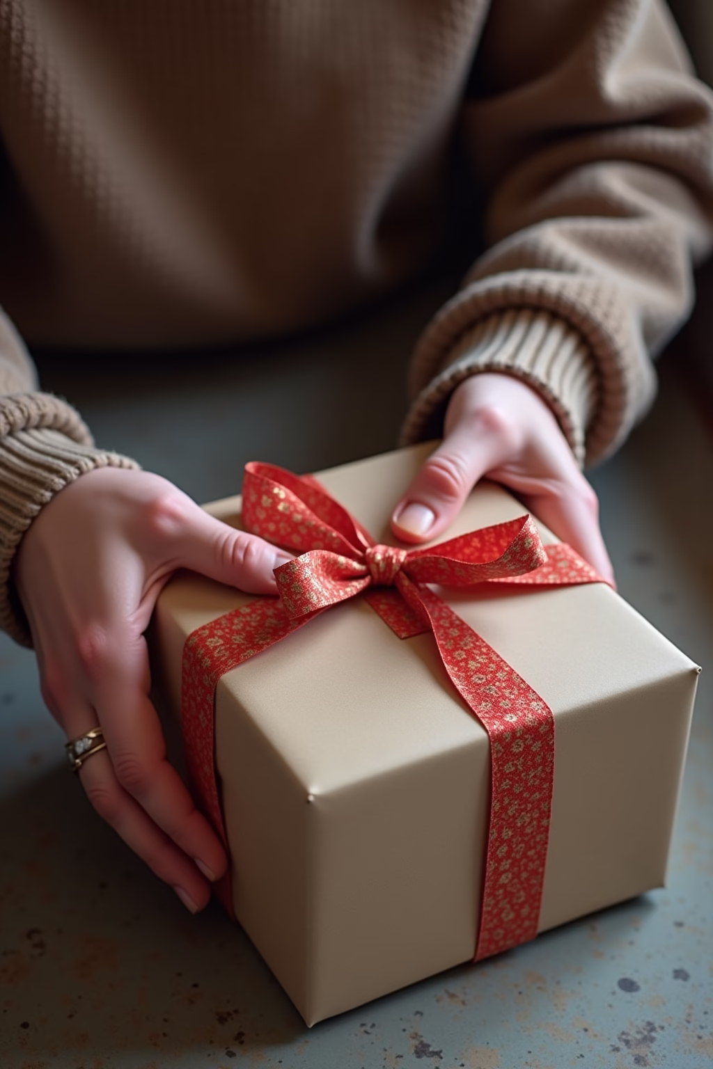 geschenk einpacken outline 6