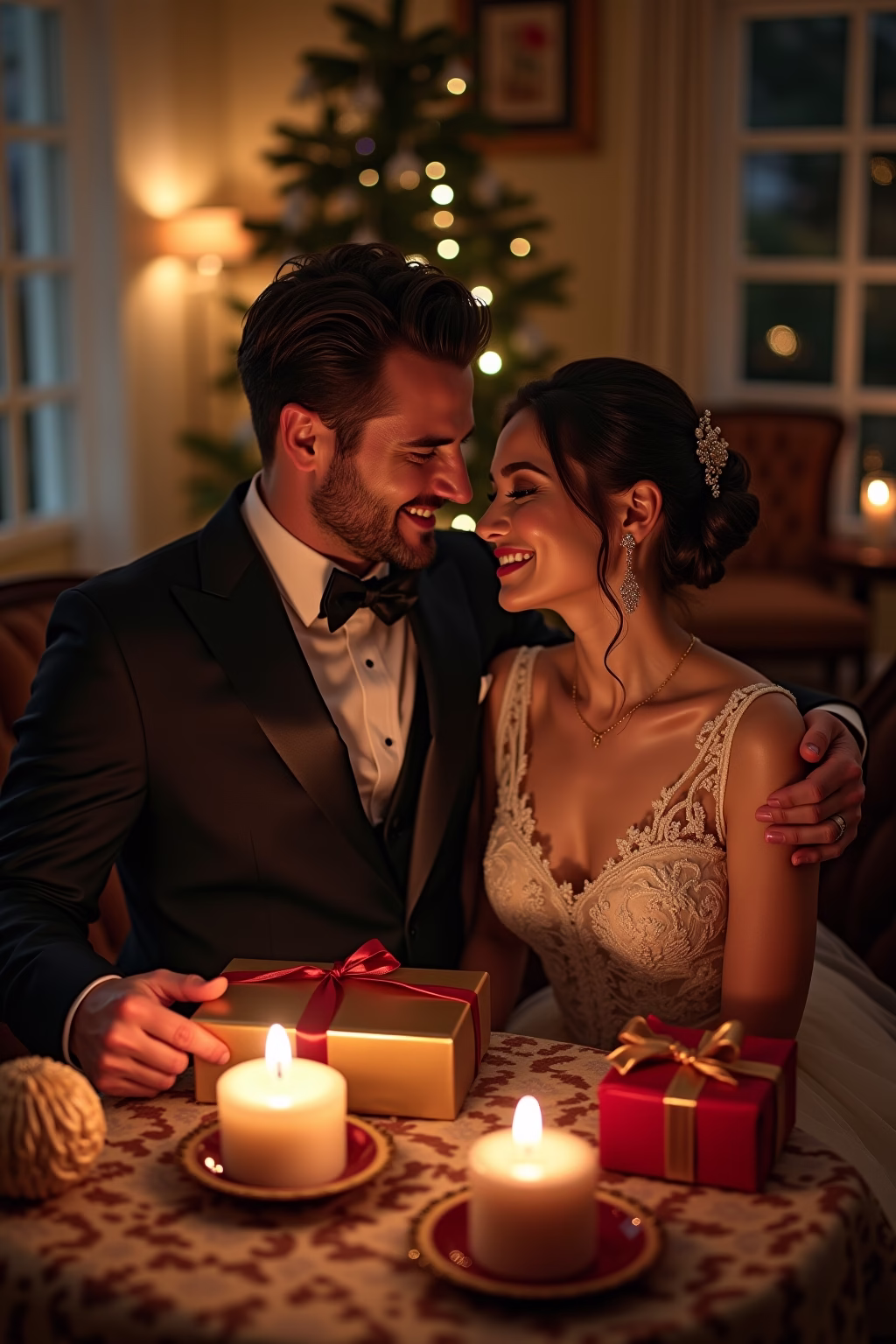 hochzeit geschenk outline 3