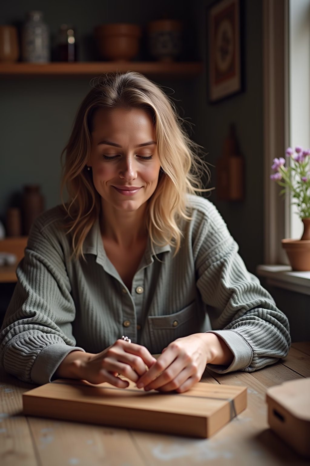 ideen selbstgemachte geschenk 40 geburtstag frau basteln outline 5