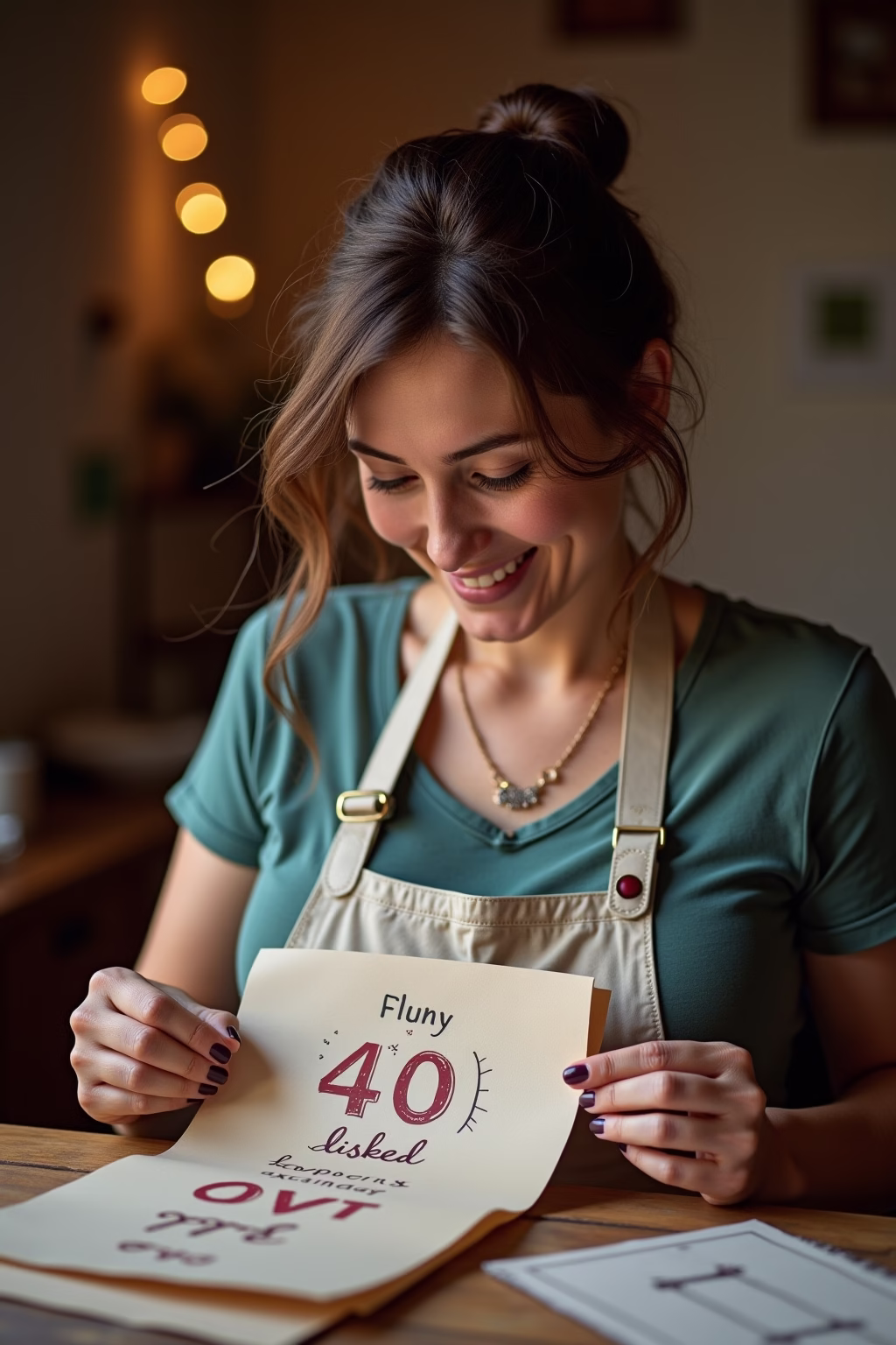 lustige selbstgemachte geschenk 40 geburtstag frau basteln outline 7