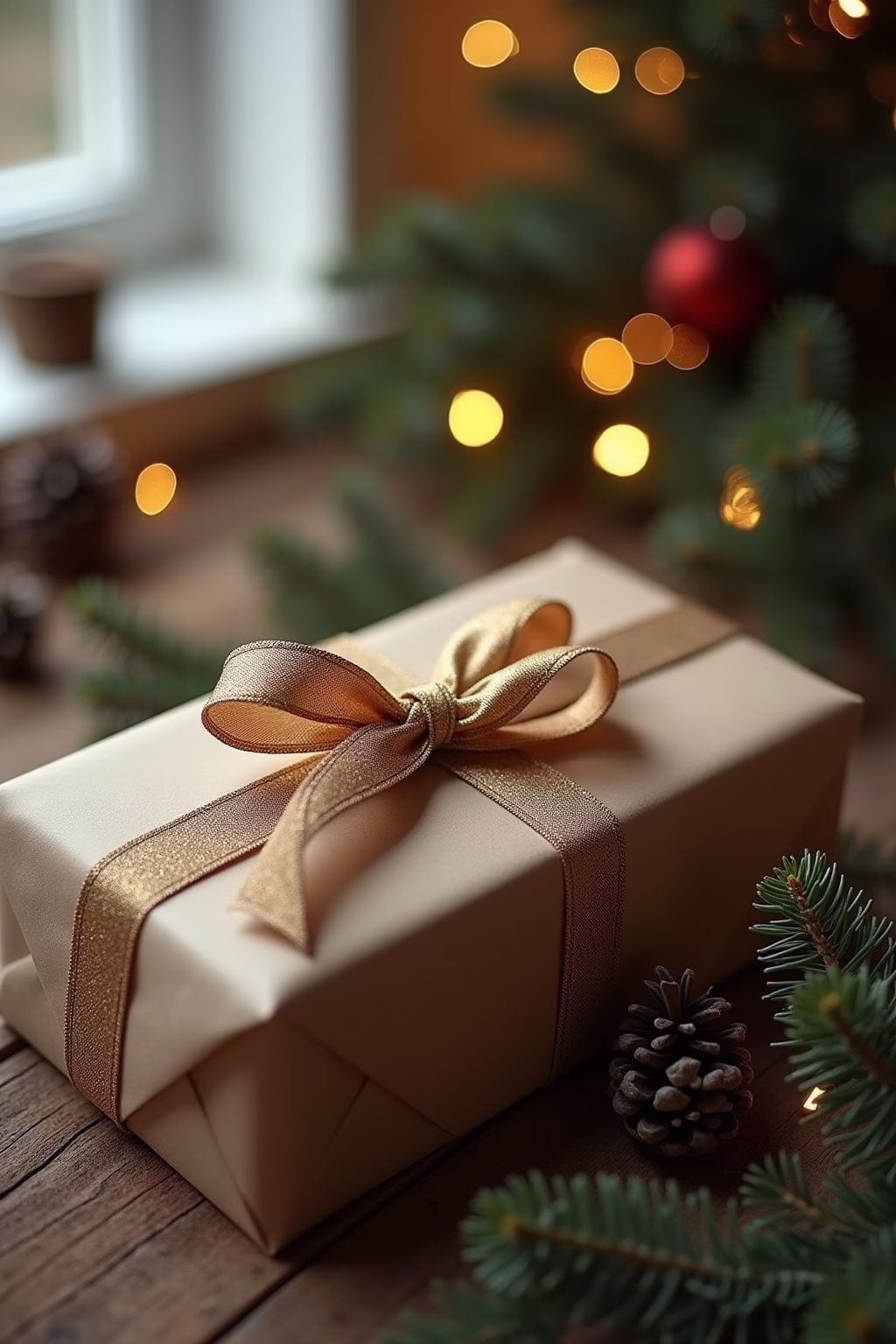 schleife binden geschenk outline 7