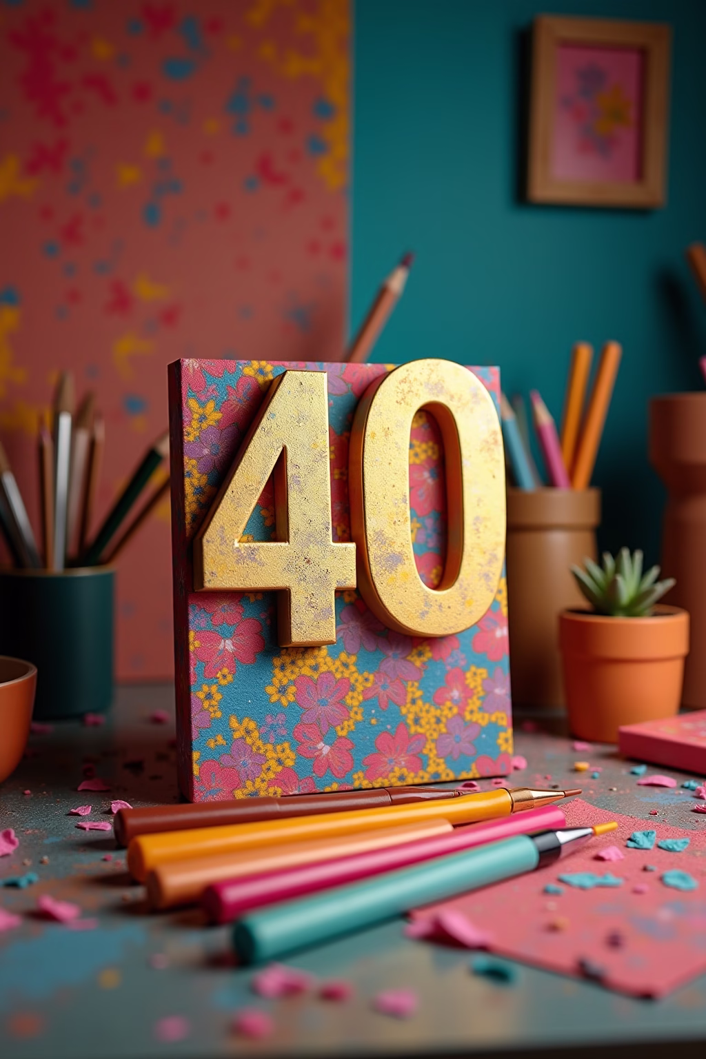 selbstgemachte geschenk 40 geburtstag ungewoehnliche ideen outline 5