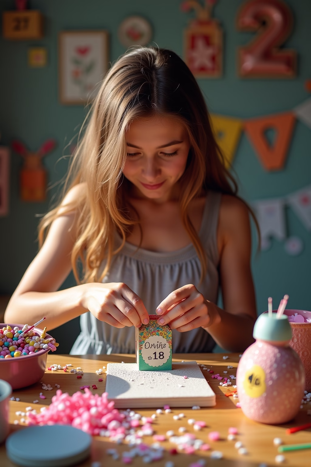 unvergessliches geschenk zum 18 maedchen outline 6